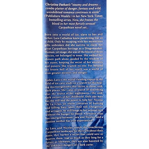 2008 Dark Curse Christine Feehan HC 1st Edition Carpathian Novel Vampires E68 - Picture 4 of 4